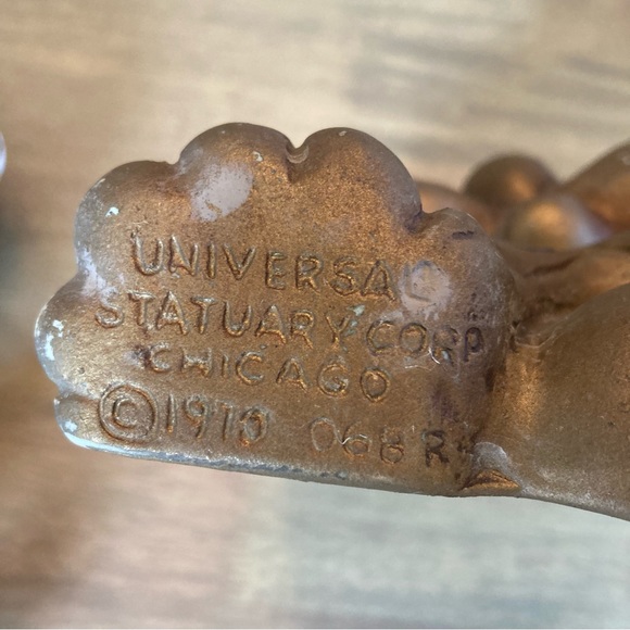 Vintage lion hanging wall decor set - Picture 5 of 5